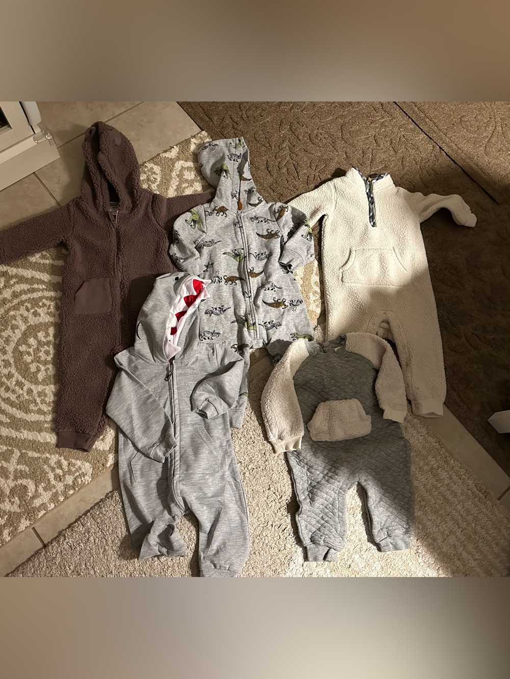 Boys 12 months, one piece outfits
